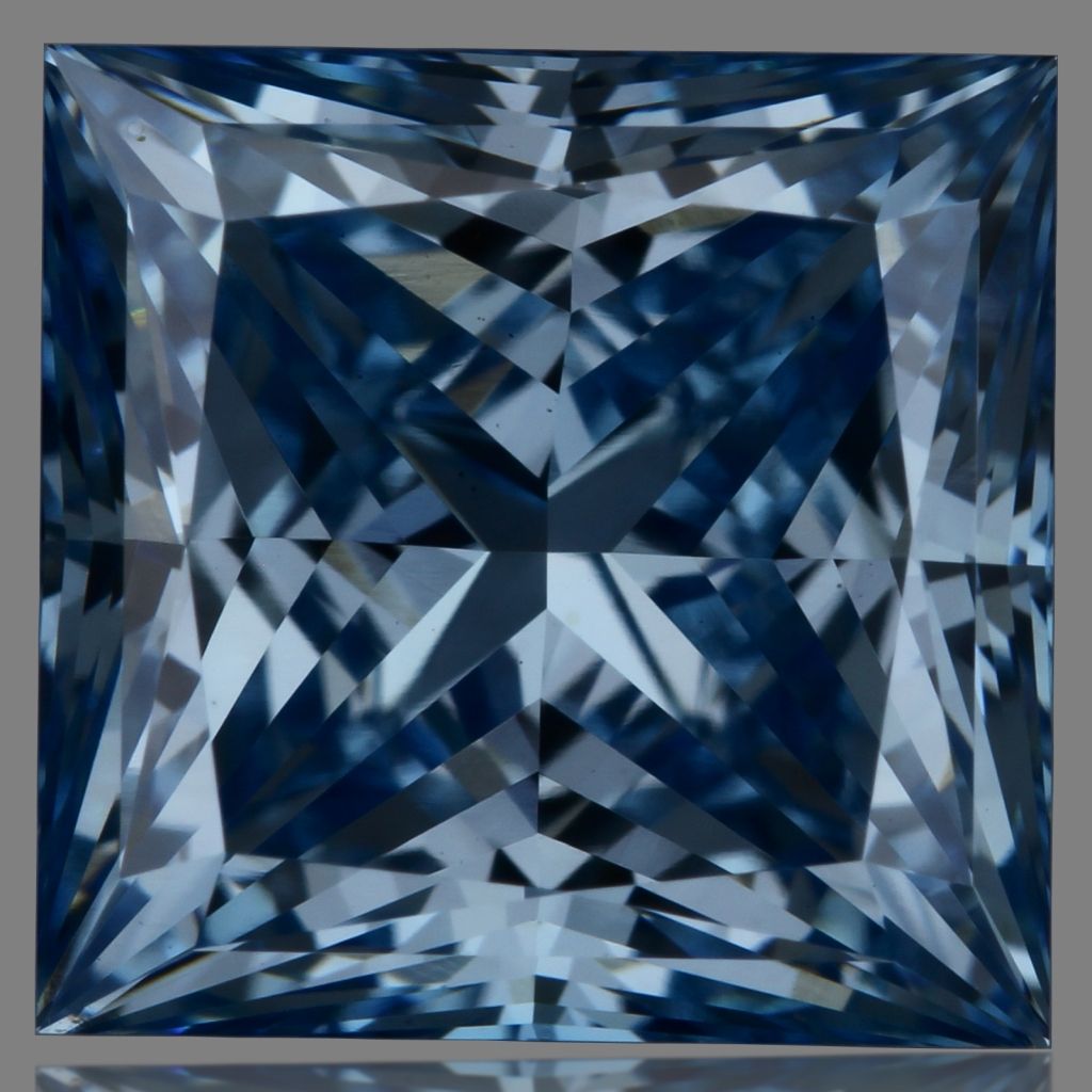 1.89 ct. Fancy Vivid Blue/VS1 Princess Lab Grown Diamond prod_f89207ca90144b07b98215c8cfaad828