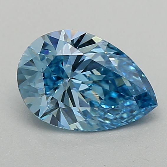 0.54 ct. Fancy Vivid Blue/VS1 Pear Lab Grown Diamond prod_7b0268707711453db7256d7b41d631e9