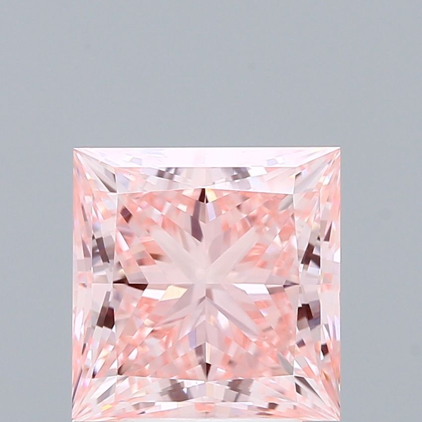 4.05 ct. Fancy Intense Pink/VVS2 Princess Lab Grown Diamond prod_bb3221e2795345c1b3f5a72744d1755f