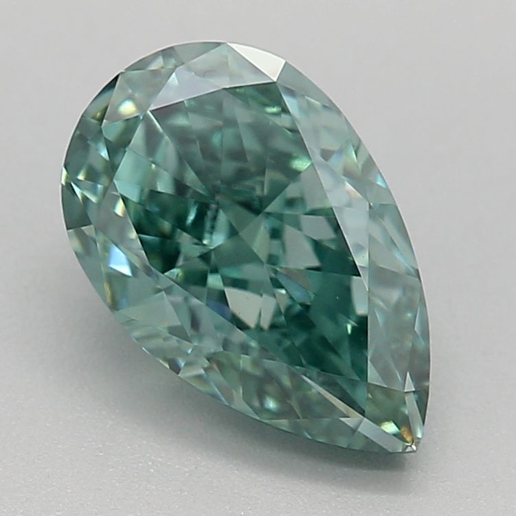 1.03 ct. Fancy Vivid Green/VS1 Pear Lab Grown Diamond prod_99456c8e742f47059b36f43a00a0572b