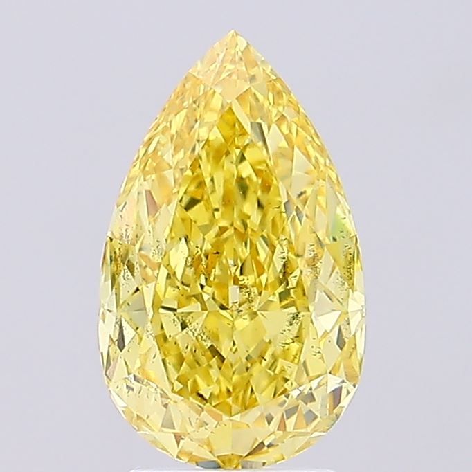 3.11 ct. Fancy Vivid Yellow/SI1 Pear Lab Grown Diamond prod_ffe231c2167d409aba12f5ceb99095ae