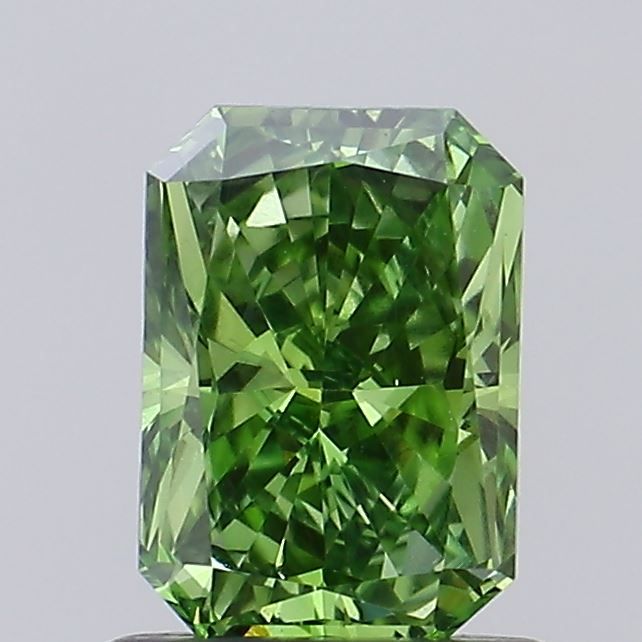 1.05 ct. Fancy Vivid Green/VS1 Radiant Lab Grown Diamond prod_86c71ce619be4c978b5ab8f9f7efe60e