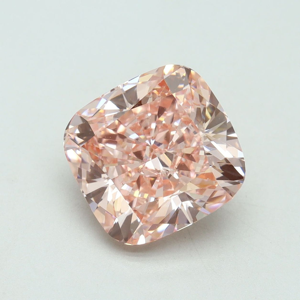 4.12 ct. Fancy Vivid Pink/VVS2 Cushion Lab Grown Diamond prod_8df5c3422ea94ebc8034c0f5c2e8dd05