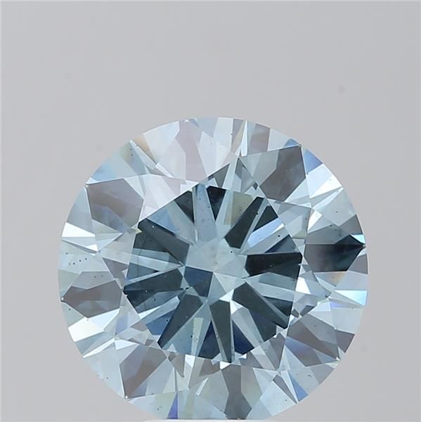 7.05 ct. Fancy Intense Blue/SI1 Round Lab Grown Diamond prod_e56e2c0851b543568285dc60b83f1ca3