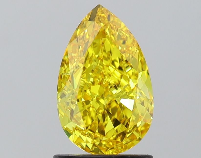 1.53 ct. Fancy Vivid Yellow/VVS2 Pear Lab Grown Diamond prod_cbe13063bea04fbc822a038c609d1496