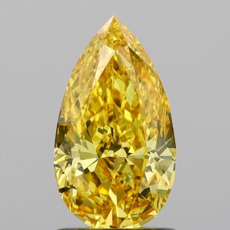 1.35 ct. Fancy Vivid Yellow/VS1 Pear Lab Grown Diamond prod_6e2575e8e7264f15ac8934bfc7d3e5a3