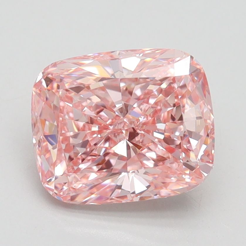 2.10 ct. Fancy Intense Pink/VVS2 Cushion Lab Grown Diamond prod_d883ff09555d45f59c316eba36b70bb7