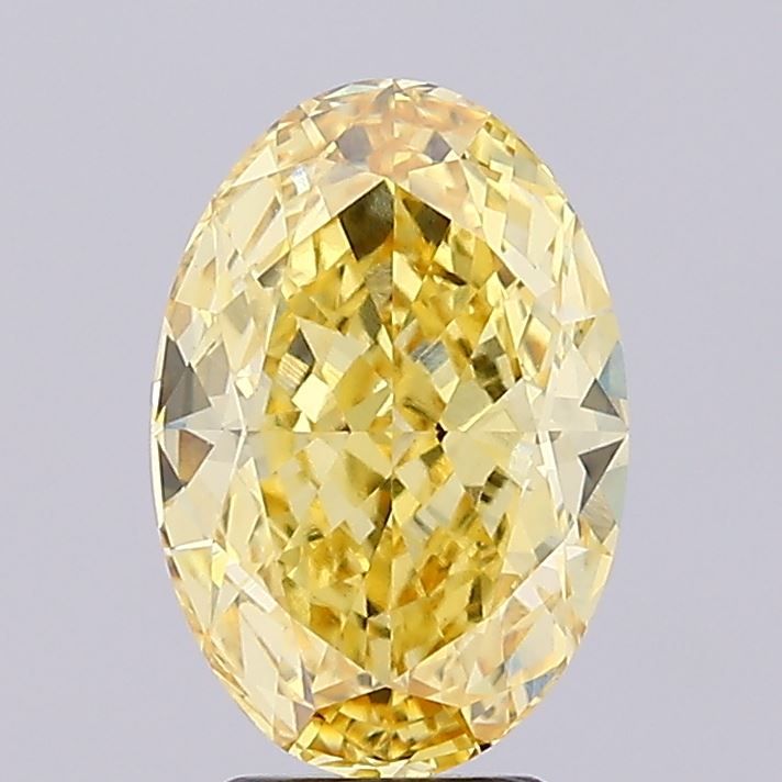 4.08 ct. Fancy Vivid Yellow/VVS2 Oval Lab Grown Diamond prod_e101d81d4f034ebba2ae1107764cd8fc