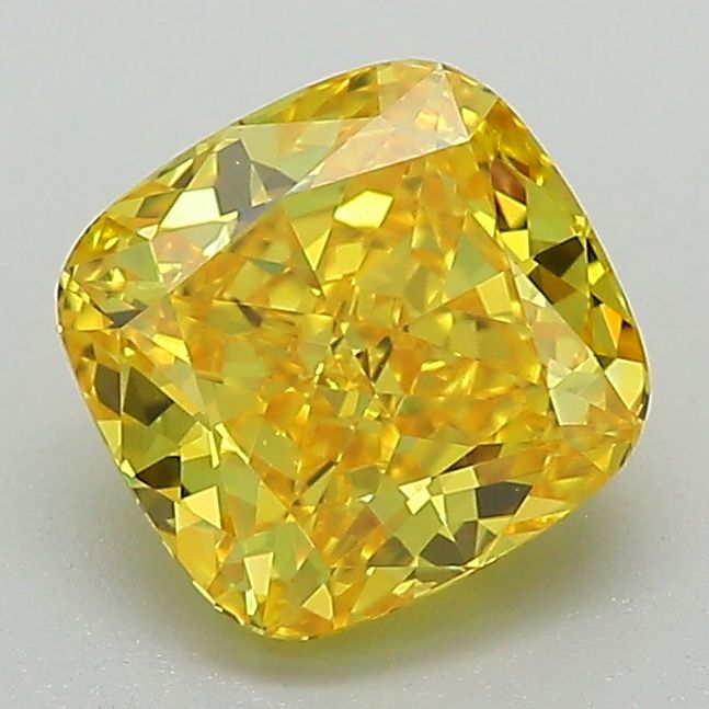 1.61 ct. Fancy Vivid Yellow/VS2 Cushion Lab Grown Diamond prod_e693a0e3292041c0b31f256c82ceea71