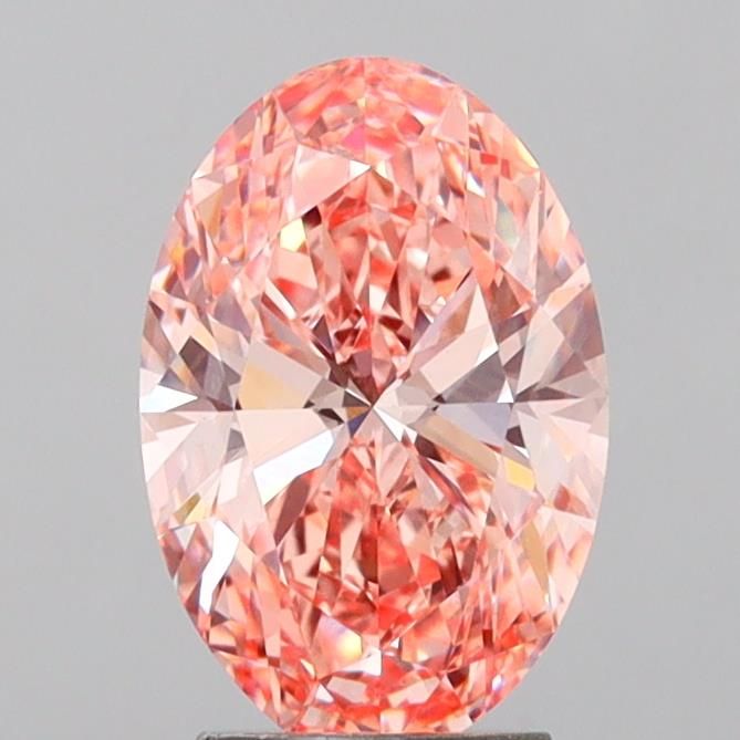 3.01 ct. Fancy Vivid Orange Pink/VS1 Oval Lab Grown Diamond prod_b2025603e8ea4659949b6eeebab3e1b1