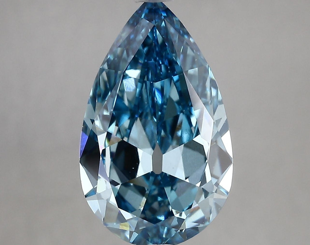 4.06 ct. Fancy Vivid Blue/VS1 Pear Lab Grown Diamond prod_e2b3f899e3124fa7b66247e67e0c143c