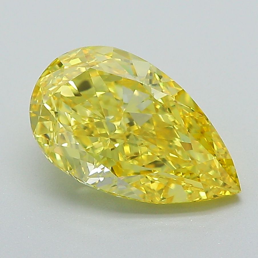 2.52 ct. Fancy Vivid Yellow/VS1 Pear Lab Grown Diamond prod_ca58a4a9524f4e4ba09715f3e9125041