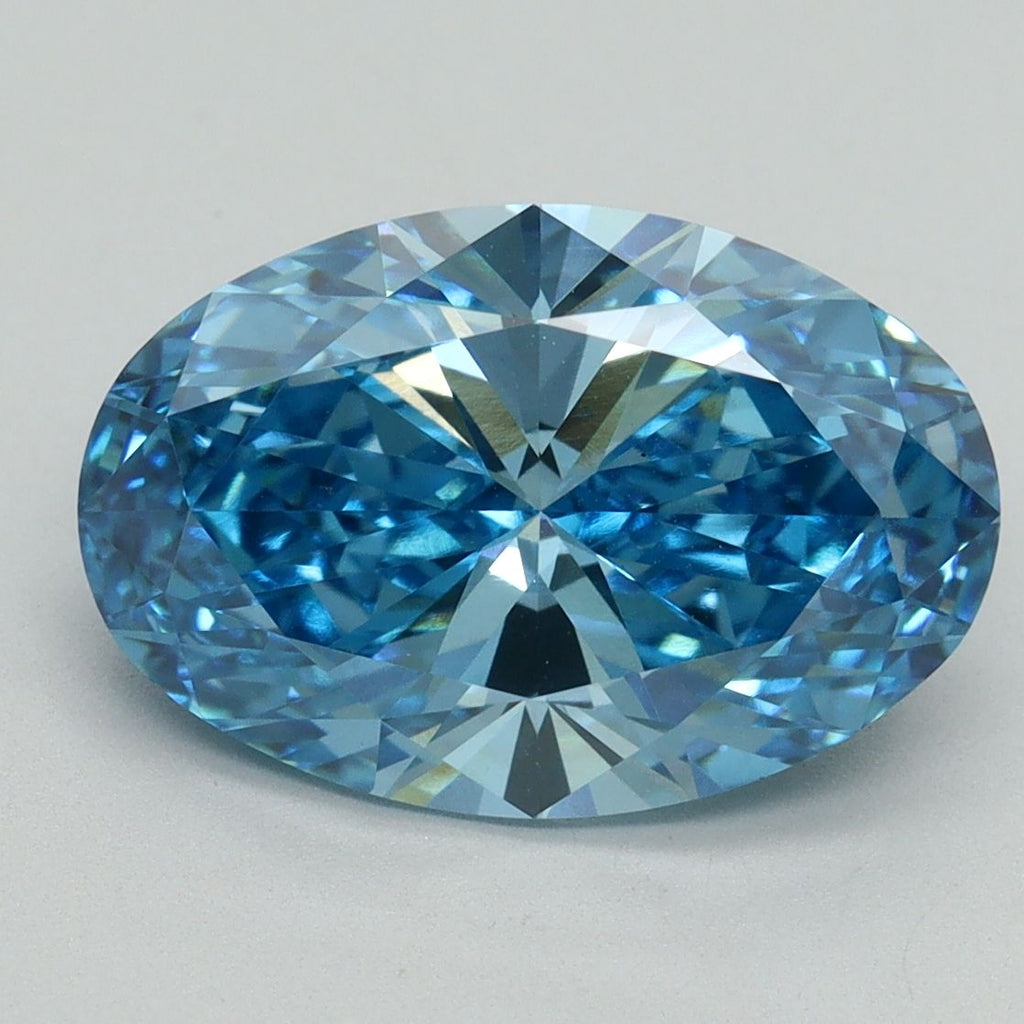 4.17 ct. Fancy Vivid Blue/VS1 Oval Lab Grown Diamond prod_d92aacbc991c4af0a8dd5009a5a150dd