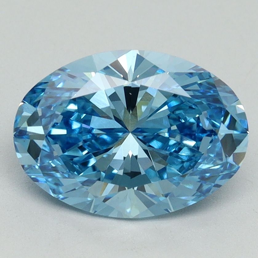 2.20 ct. Fancy Vivid Blue/VS1 Oval Lab Grown Diamond prod_8bc3e19fd3634933a8f16bfcb1e6f550