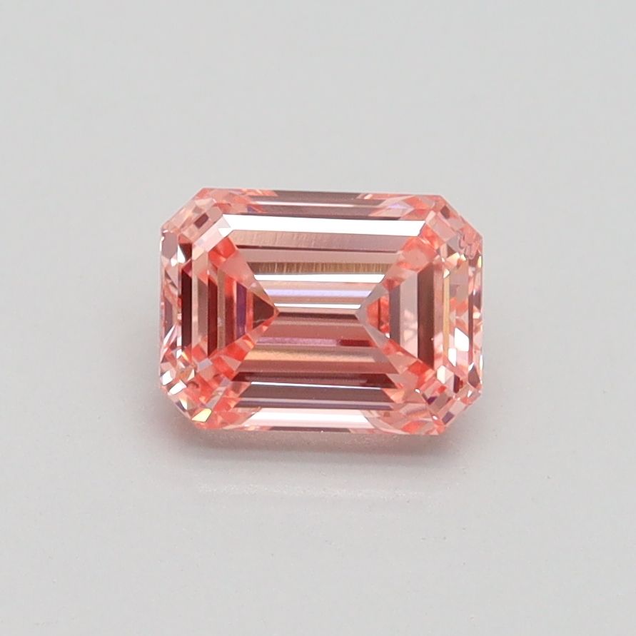 0.84 ct. Fancy Intense Orangey Pink/VS2 Emerald Lab Grown Diamond prod_ee1bde4727464353a6b728f23b8b5d48