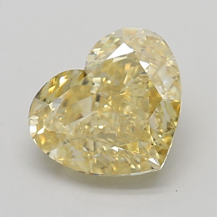 3.24 ct. Fancy Intense Yellow/VS1 Heart Lab Grown Diamond prod_92a7f8f6008945f0a90c9c778858f566