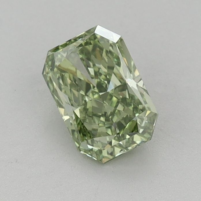 0.71 ct. Fancy Vivid Green/VS1 Radiant Lab Grown Diamond prod_f8575911cd004523a15f55da5fcd1d44