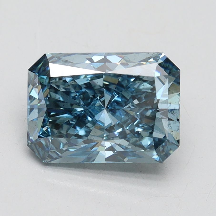 1.93 ct. Fancy Vivid Blue/SI1 Radiant Lab Grown Diamond prod_ab9b9448f6034fb6aa02c3d0d2e74b43