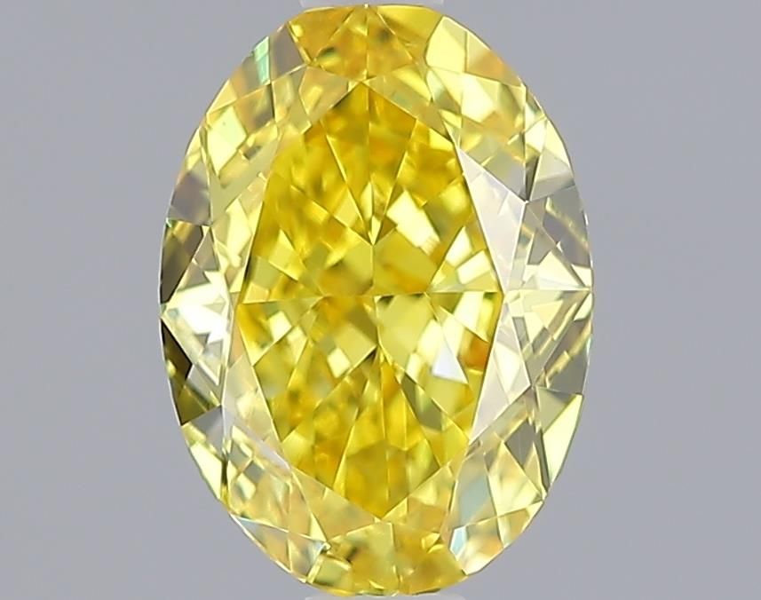 1.09 ct. Fancy Vivid Yellow/VVS1 Oval Lab Grown Diamond prod_fd5145e6bc37435681551217e22ecdbb