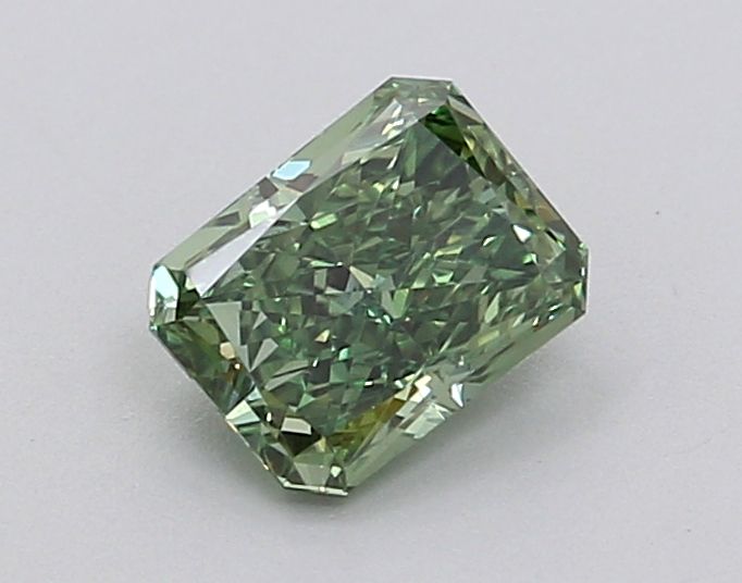 0.55 ct. Fancy Vivid Green/VS2 Radiant Lab Grown Diamond prod_852fe7274d7f4120b834c07182cc4ded