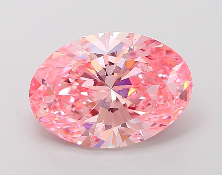 4.00 ct. Fancy Vivid Pink/VS1 Oval Lab Grown Diamond prod_eeeea7b8e9b14a108ba77219884abe40