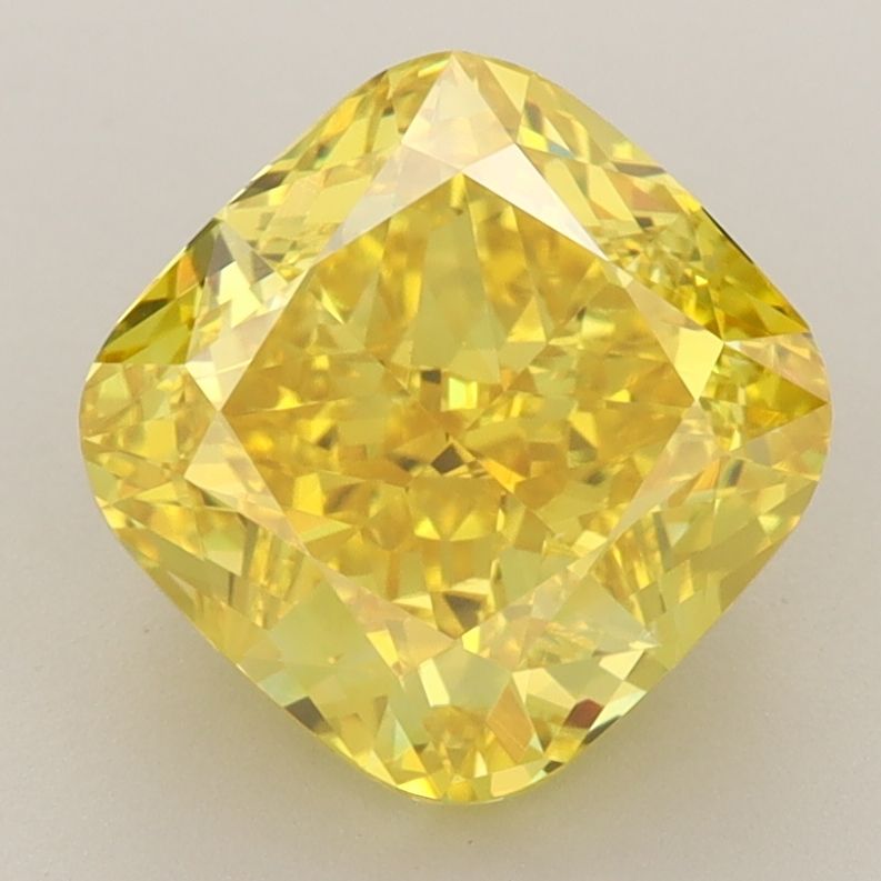 3.62 ct. Fancy Vivid Yellow/VS1 Cushion Lab Grown Diamond prod_8d3b9b1a2ce44727aae18d32af30b71a