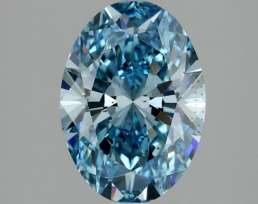 1.88 ct. Fancy Vivid Blue/SI1 Oval Lab Grown Diamond prod_e2983d76c1844eec8977c215ffca4fd5