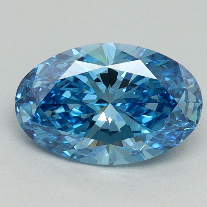 1.05 ct. Fancy Vivid Blue/VS1 Oval Lab Grown Diamond prod_e695cca40a0e47c2965381b074b8a870