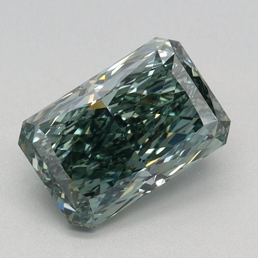 1.29 ct. Fancy Vivid Green/VVS2 Radiant Lab Grown Diamond prod_e469893a1dc84341add2361433a7ab72