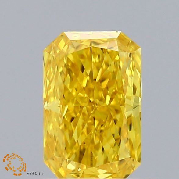 0.50 ct. Fancy Vivid Yellow/VVS2 Radiant Lab Grown Diamond prod_efecac1ae86849929061ee6cbe226731