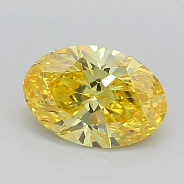 0.52 ct. Fancy Vivid Yellow/VVS2 Oval Lab Grown Diamond prod_f81ae11e35044b6d8419745eefc6d4ca