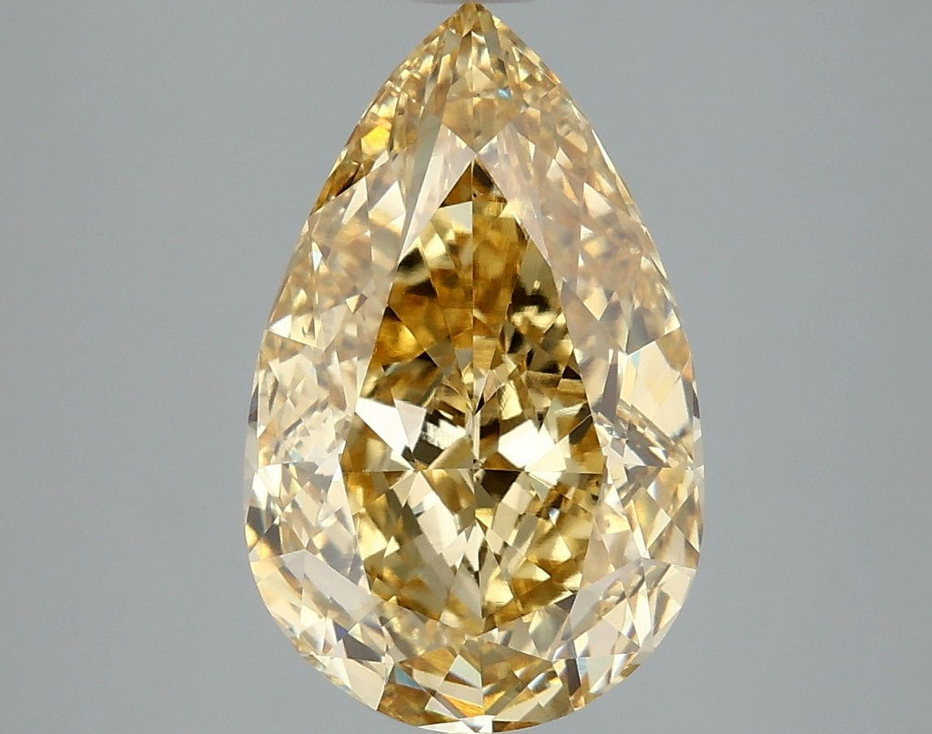 4.02 ct. Fancy Intense Yellow/VS2 Pear Lab Grown Diamond prod_e7ab63b6402b45849541eb2f1d0441ec