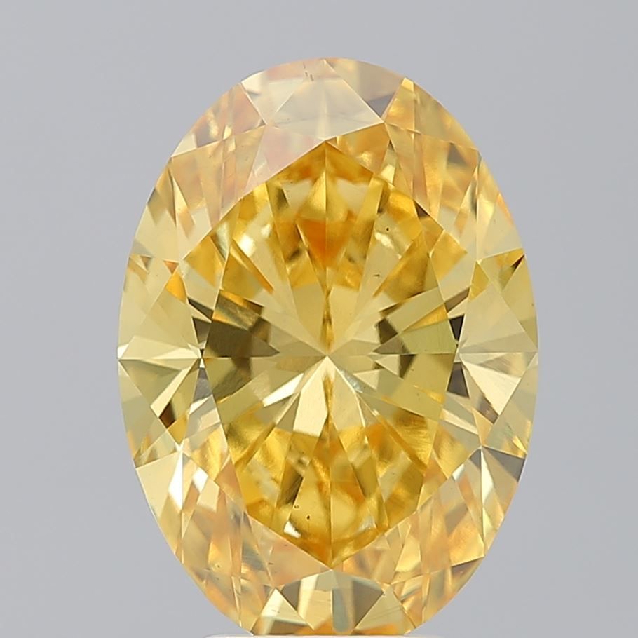 4.56 ct. Fancy Vivid Yellow/VS1 Oval Lab Grown Diamond prod_6c9bc0cc75c447d790eecbb1438f16af