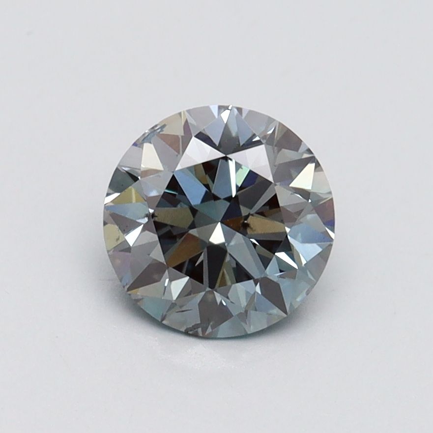 0.97 ct. Fancy Intense Greenish Blue/SI1 Round Lab Grown Diamond prod_a93577deafd54986944a675b53dbc501