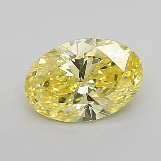 0.61 ct. Fancy Vivid Yellow/VS2 Oval Lab Grown Diamond prod_89e3448ba9b54e3981749cd82e96457a