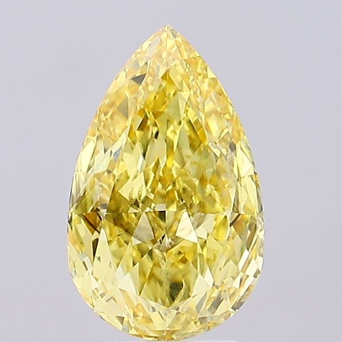 3.04 ct. Fancy Vivid Yellow/SI1 Pear Lab Grown Diamond prod_d91dc5e8f99b4e5bbff13726741a5d65