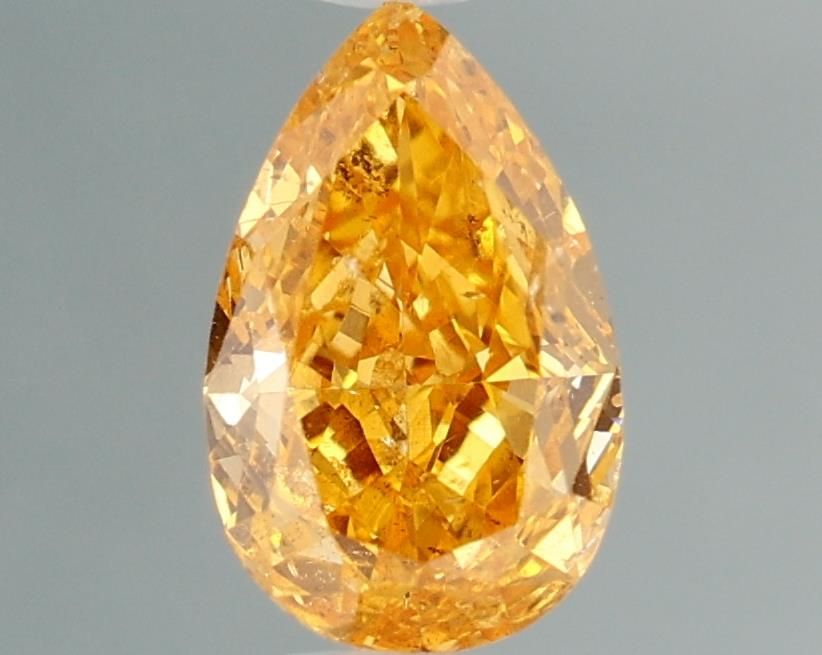 0.52 ct. Fancy Vivid Yellowish Orange/SI2 Pear Diamond prod_dd718f7b6e0f4decb9d4b54c10ff1aea