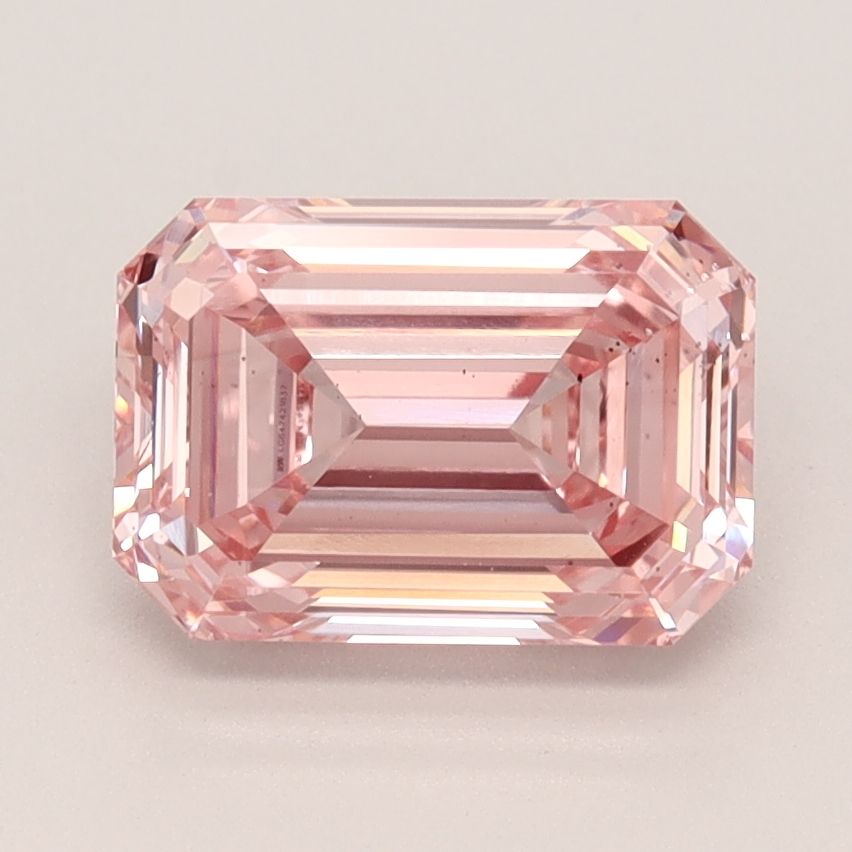 2.35 ct. Fancy Vivid Pink/VS2 Emerald Lab Grown Diamond prod_bd6657c5560b49aab0be3245c5a110cb