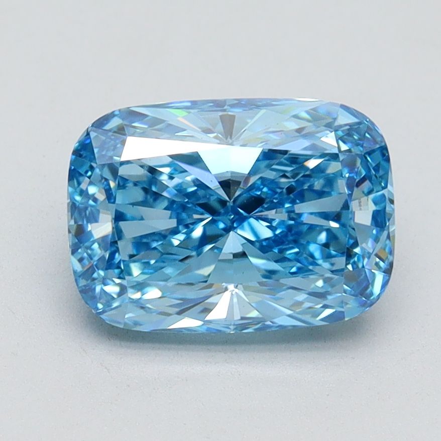 2.03 ct. Fancy Vivid Blue/VVS2 Cushion Lab Grown Diamond prod_89bac3c941c942c38975200c54415731