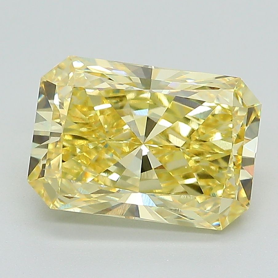 3.04 ct. Fancy Vivid Yellow/VVS2 Radiant Lab Grown Diamond prod_8b448924653a4e3ab3137035a9b94716