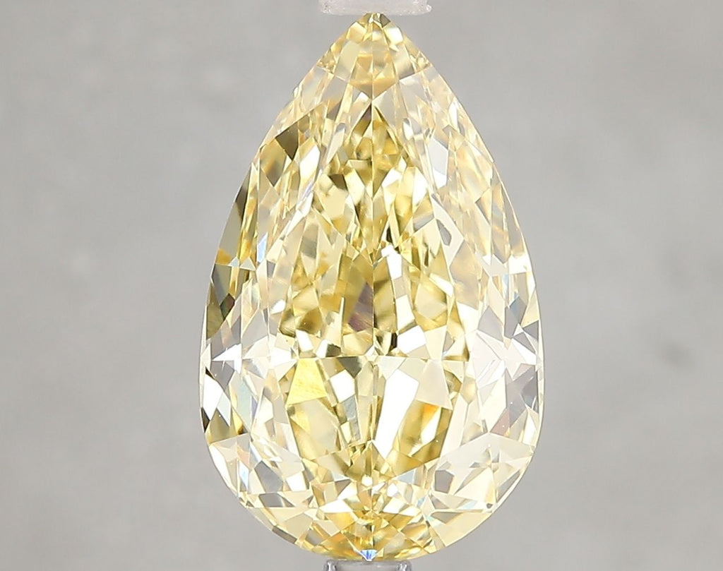 4.02 ct. Fancy Vivid Yellow/VS2 Pear Lab Grown Diamond prod_e661f2e06469445c87ac195c32869d10