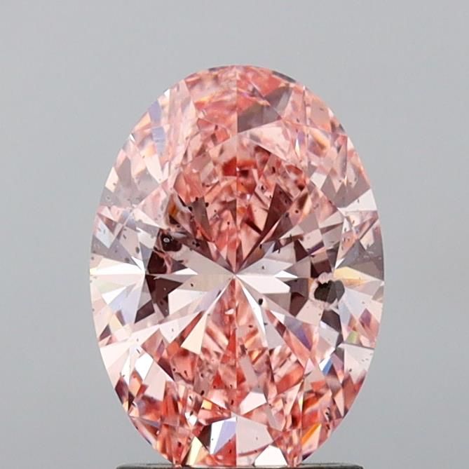 2.01 ct. Fancy Vivid Pink/SI2 Oval Lab Grown Diamond prod_f88bd367700c43f380efa89c58a364c1