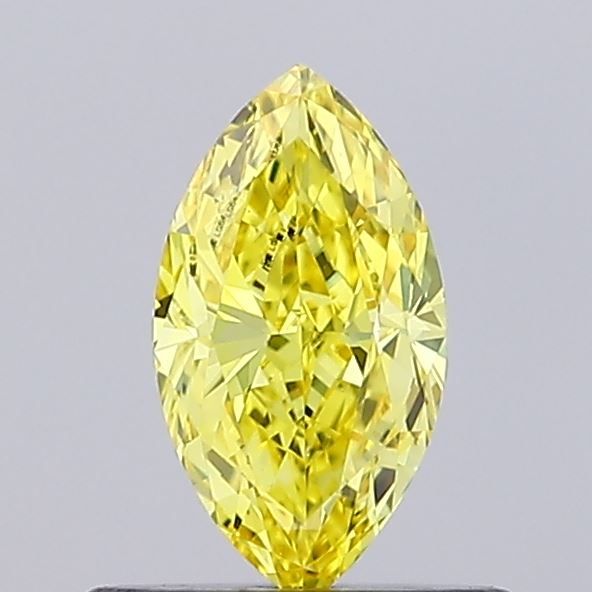 0.51 ct. Fancy Vivid Yellow/VVS2 Marquise Lab Grown Diamond prod_e5e62b0303824c2a9238f83dac2e65fa