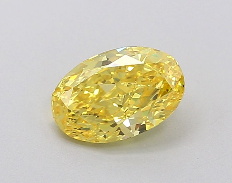 0.72 ct. Fancy Vivid Yellow/VS1 Oval Lab Grown Diamond prod_fec736737f2d43c2bc80a4cf0de0eee3