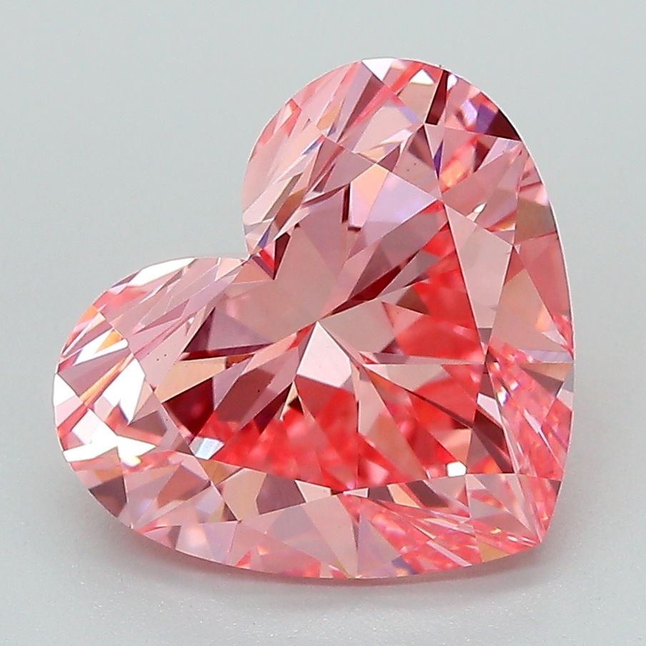 4.08 ct. Fancy Vivid Pink/VS1 Heart Lab Grown Diamond prod_9292b46019d5433aa207fb4701adfee5