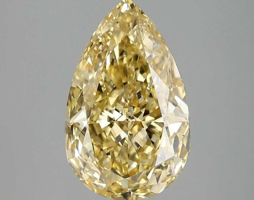 3.04 ct. Fancy Vivid Yellow/VS1 Pear Lab Grown Diamond prod_a70183fdf2eb48fd804ea7f49cd0ef8e