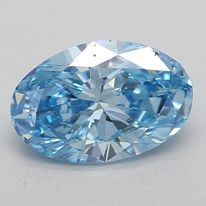 0.68 ct. Fancy Vivid Blue/VVS2 Oval Lab Grown Diamond prod_da50e13f947b45fa8b8d24c37773cea8