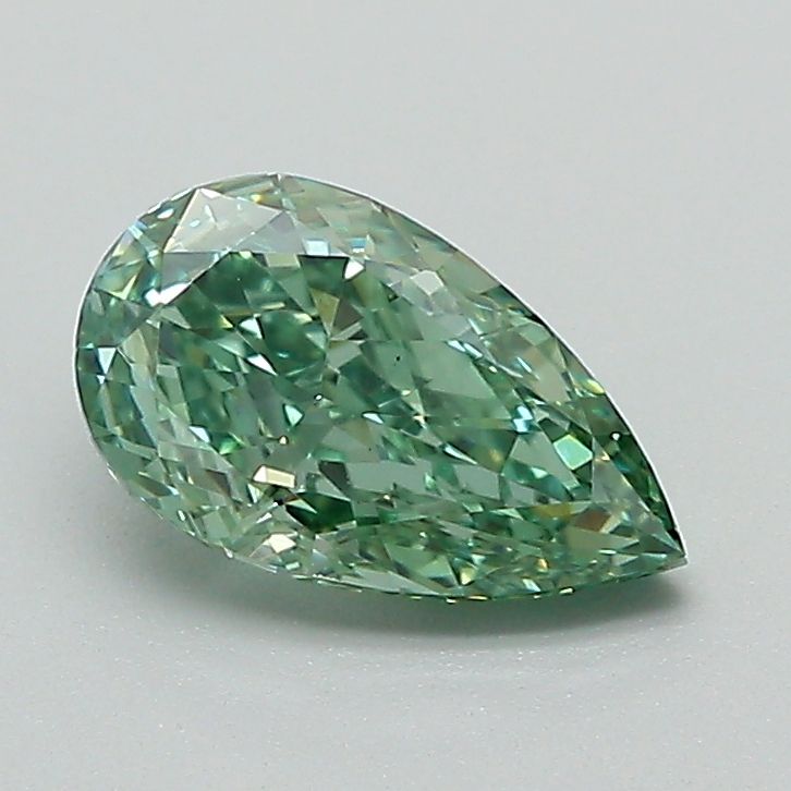 1.01 ct. Fancy Vivid Green/VS1 Pear Lab Grown Diamond prod_d6c889e749cc43b58c6360f2ba201124