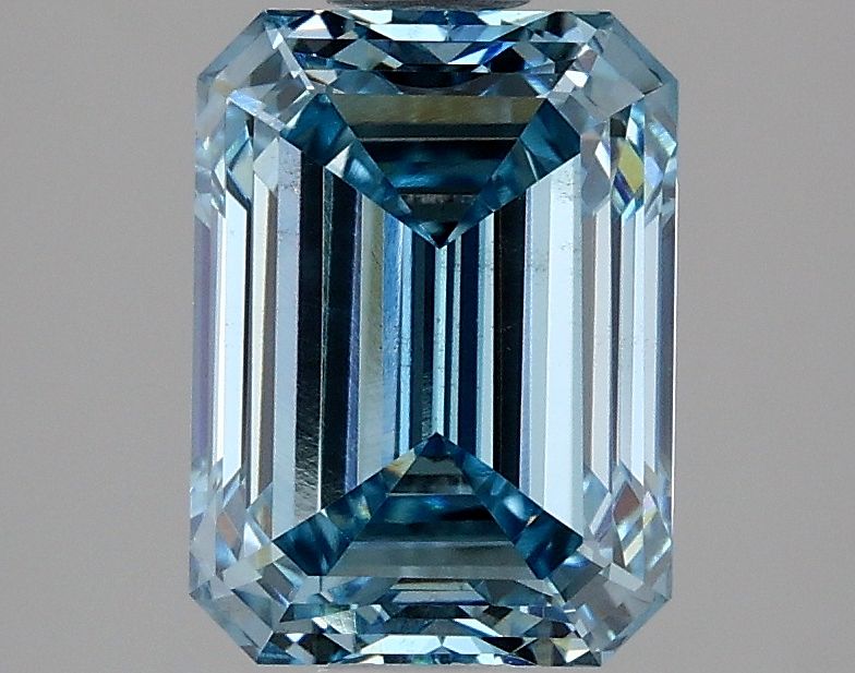 2.70 ct. Fancy Vivid Blue/VS1 Emerald Lab Grown Diamond prod_df63f9e2b0014388a9922365b57223ce