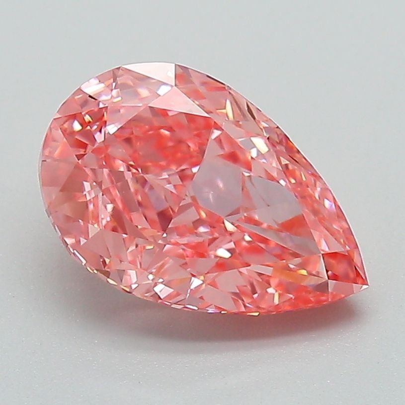 2.07 ct. Fancy Vivid Pink/VS1 Pear Lab Grown Diamond prod_da06427612ef44d0addcdbc22bda6b30